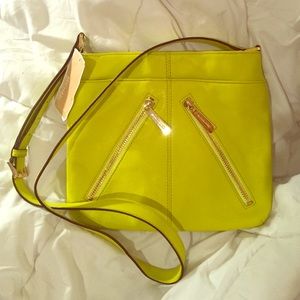 Michael Kors Crossbody - lime green